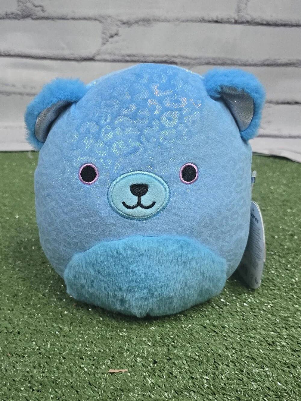Squishmallow Sarge The Blue Jaguar 8in Plush